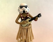 HulaTroopers - Classic Stormtrooper Hula Girl with adhesive bottom 4.5in height