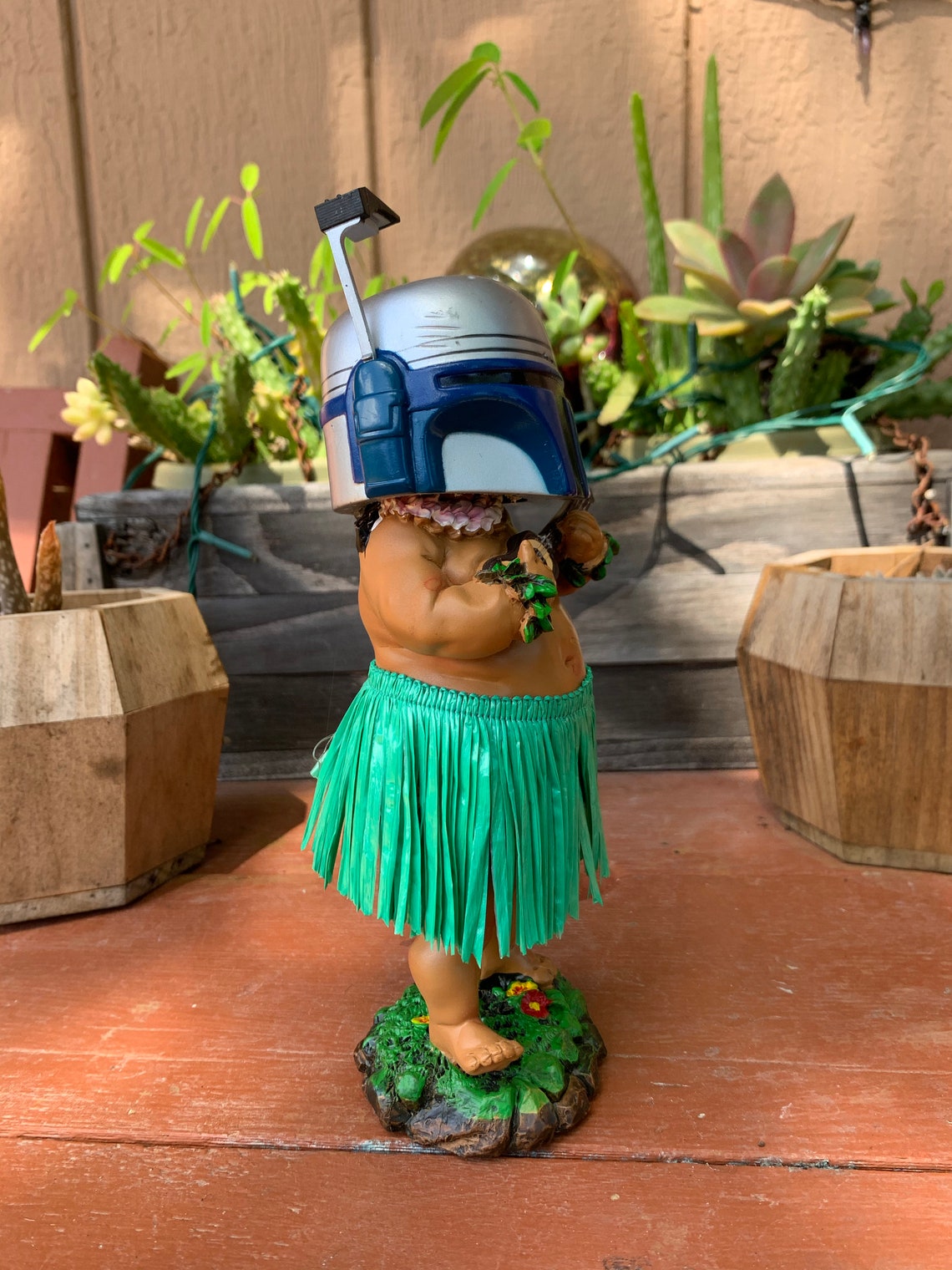 Chubby Jengo Fett Hula dashboard Hula 7.5 Height Etsy