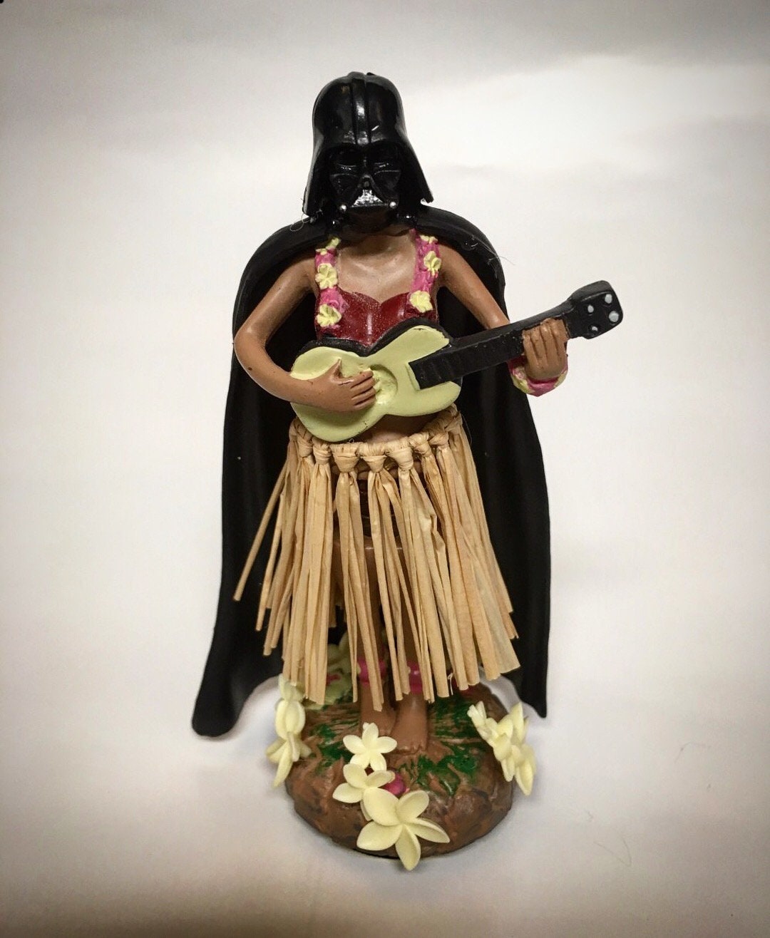 Hulatroopers Darth Vader Dashboard Hula Girl With Adhesive Bottom 4.5in  Height Star Wars Hula 