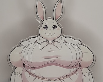 Chubby Anime Wolf Acrylic Standee - Etsy Australia