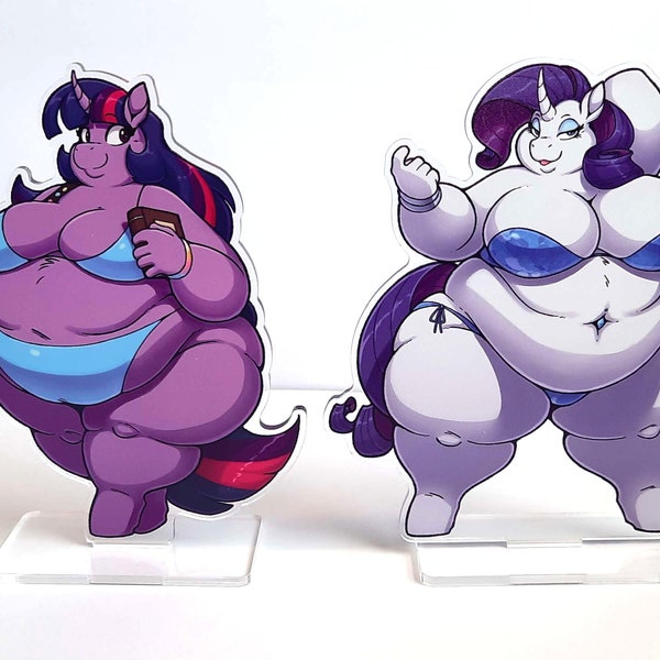 PRE-ORDER Purple Smart and Fashion Unicorn Acrylic Standees