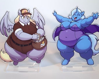 PRE-ORDER Mail Mare and Blue Boastful Acrylic Standees