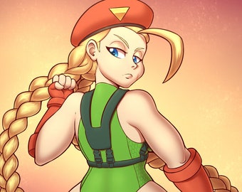 Cammy - Street Fighter Illustration PRINT