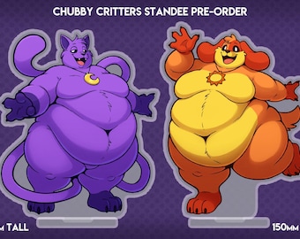 PREORDINA il supporto in acrilico Chubby Critters