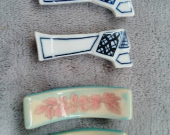 Vintage Collection - Set of 4 porcelain Chopsticks rests