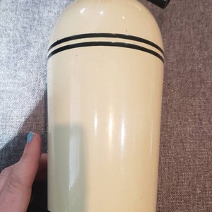 Vintage Mid-Century Sparklets Corp NY Soda Siphon