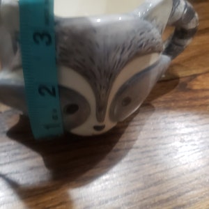 Sure la Table racoon small kids ceramic mug image 5