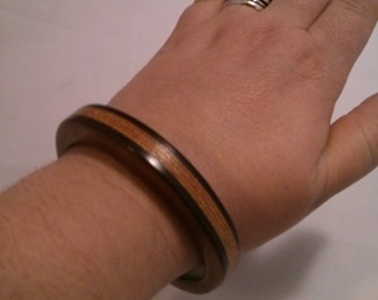 Vintage Collection - Wood Bangle Bracelet