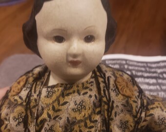 Vintage Donna Gilbert Handmade Vintage 16” Doll Fannie Turgeon