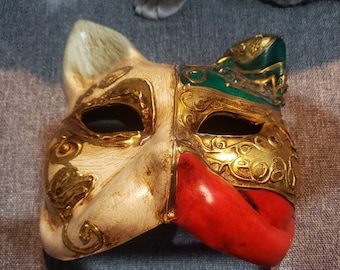 Vintage Venetian Cat Mask