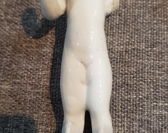 Rare poupée de porcelaine victorienne congelée allemande antique