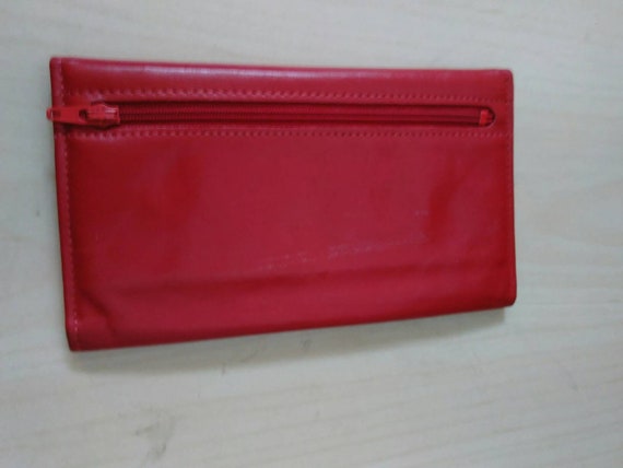 Vintage Collection - Red Napa Leather Wallet by A… - image 2