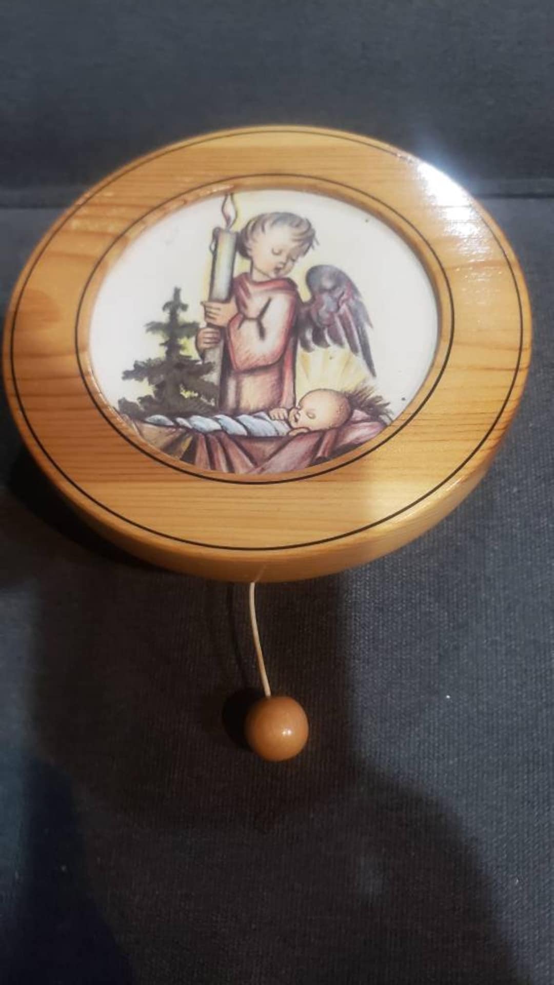 Vintage Reuge Pullstring Music Box Suisse Mov. Edle W. Etsy