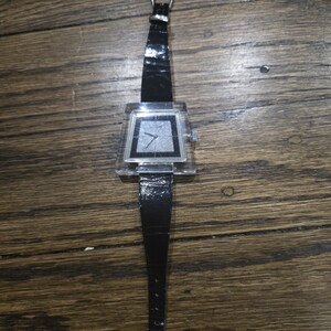 VTG Rare Sutton Swiss‎ Hexagonal Manual Wind Ladies Watch 35mm Black Fits 7.75 Sutton Pocket Watch - Etsy main image 2