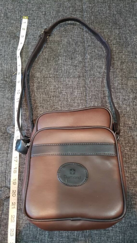 Vintage Collection - Brown Leather Satchel Handba… - image 9
