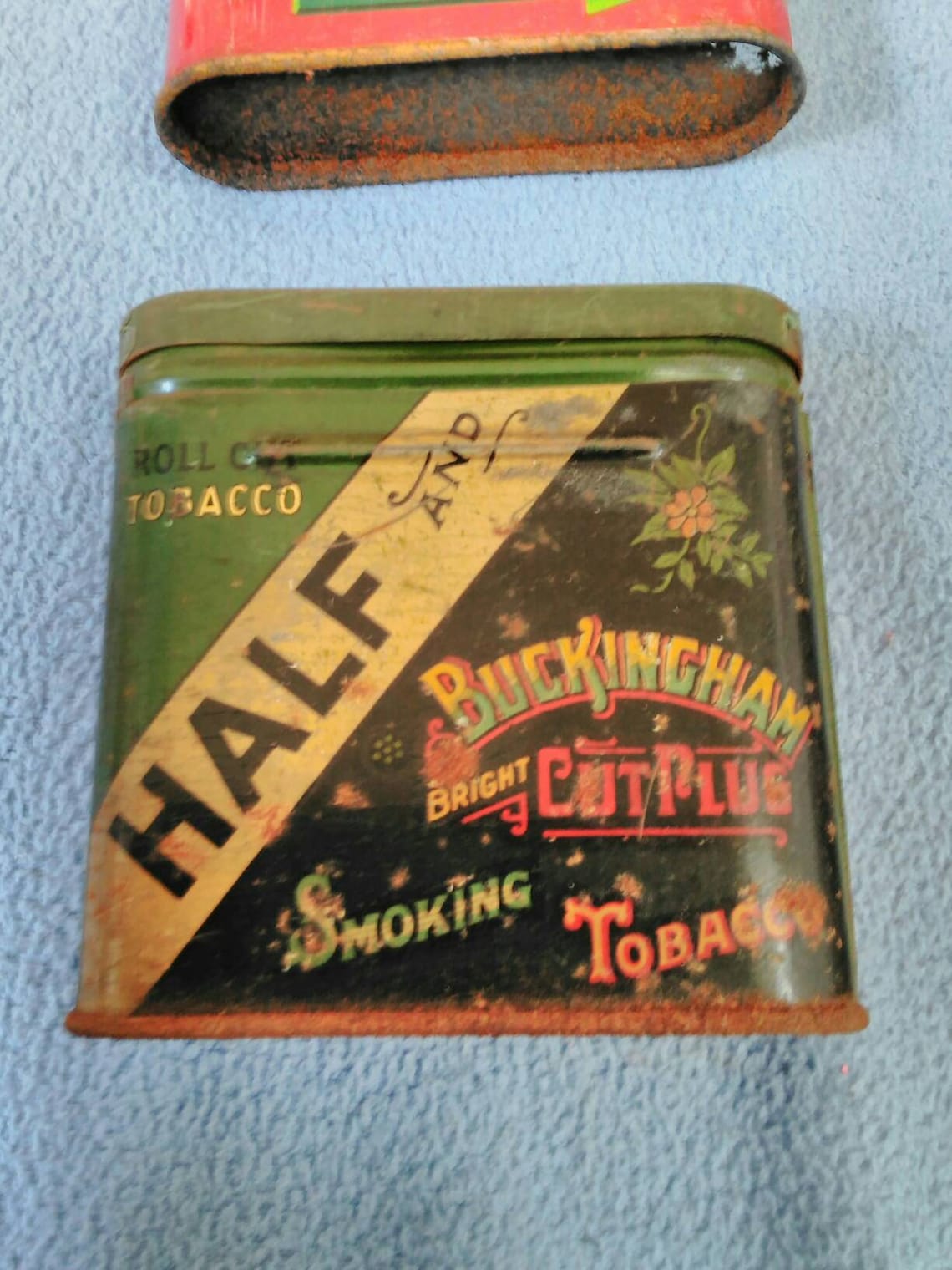 Antique Collection of 4 Tobaco Tin Box Etsy