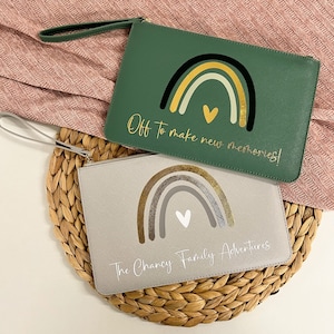 BOLSA DE VIAGEM PERSONALIZADA - Porta-documentos de viagem para a família, Bolsa de viagem para a família, Organizador de viagem personalizado, Bolsa de férias, Acessórios de viagem