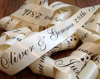 Prom Ribbon - Etsy