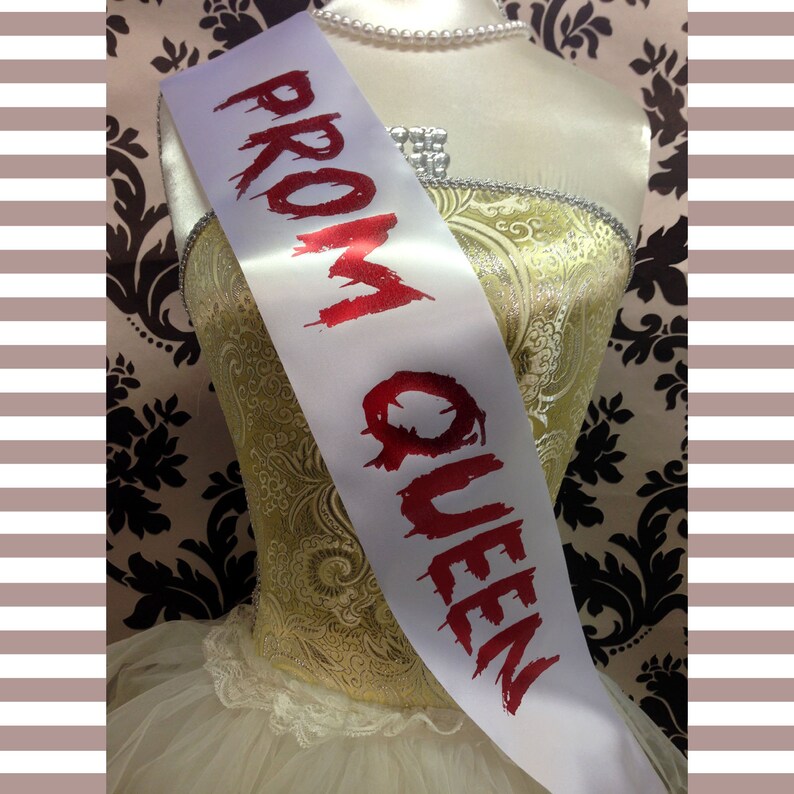 Plus Size PROM QUEEN SASH Pageant Beauty Queen Halloween Fancy Etsy