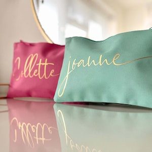 Personalised Hen Party MAKE UP BAG | Hen Party Bags | Bridesmaid Gift Bag | Bride to Be Gift Bag