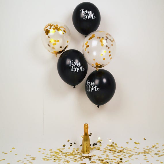 Hen Party Balloons Pack Of 10 - Helium Quality, Choose White, Pink, Red Or Purple, Round Latex