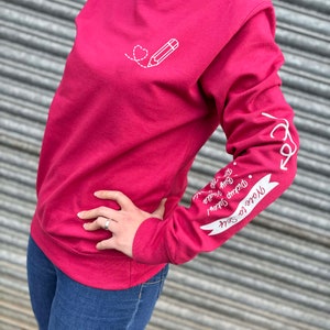 To Do List Sweatshirt | Sleeve Print Sweatshirt | Busy Mum Gift | Funny Mothers Day Gift | Mum Jumper | Sweatshirt for Her Jumper for Women