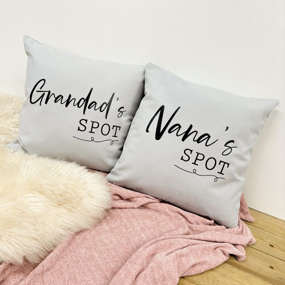 Personalised top couple cushions