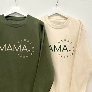 Mama Mummy Mum BRUH Sweatshirt | Mum Jumper | Gift For Mum Mummy Mom | Mothers Day | Gift For Her | Mum Gift