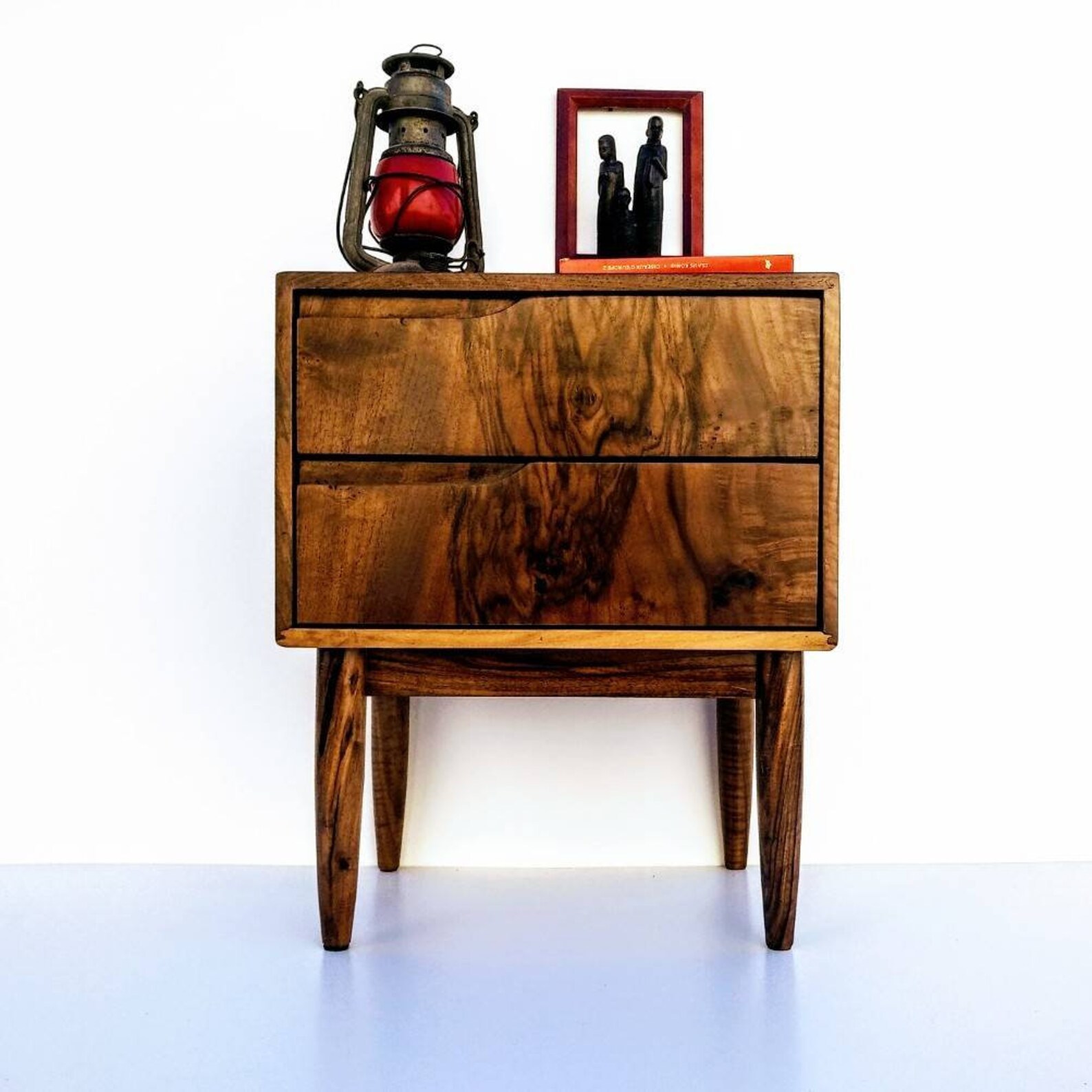 Modern Gallery Nightstand Walnut Brown Room Essentialstm at Nikia