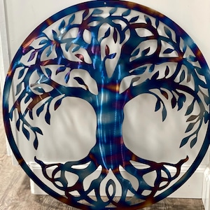Today&#39;s SALE Item - 36&quot; Celtic Tree of Life Metal Décor | Multiple Finishes | Indoor/Outdoor Use | Made in the USA