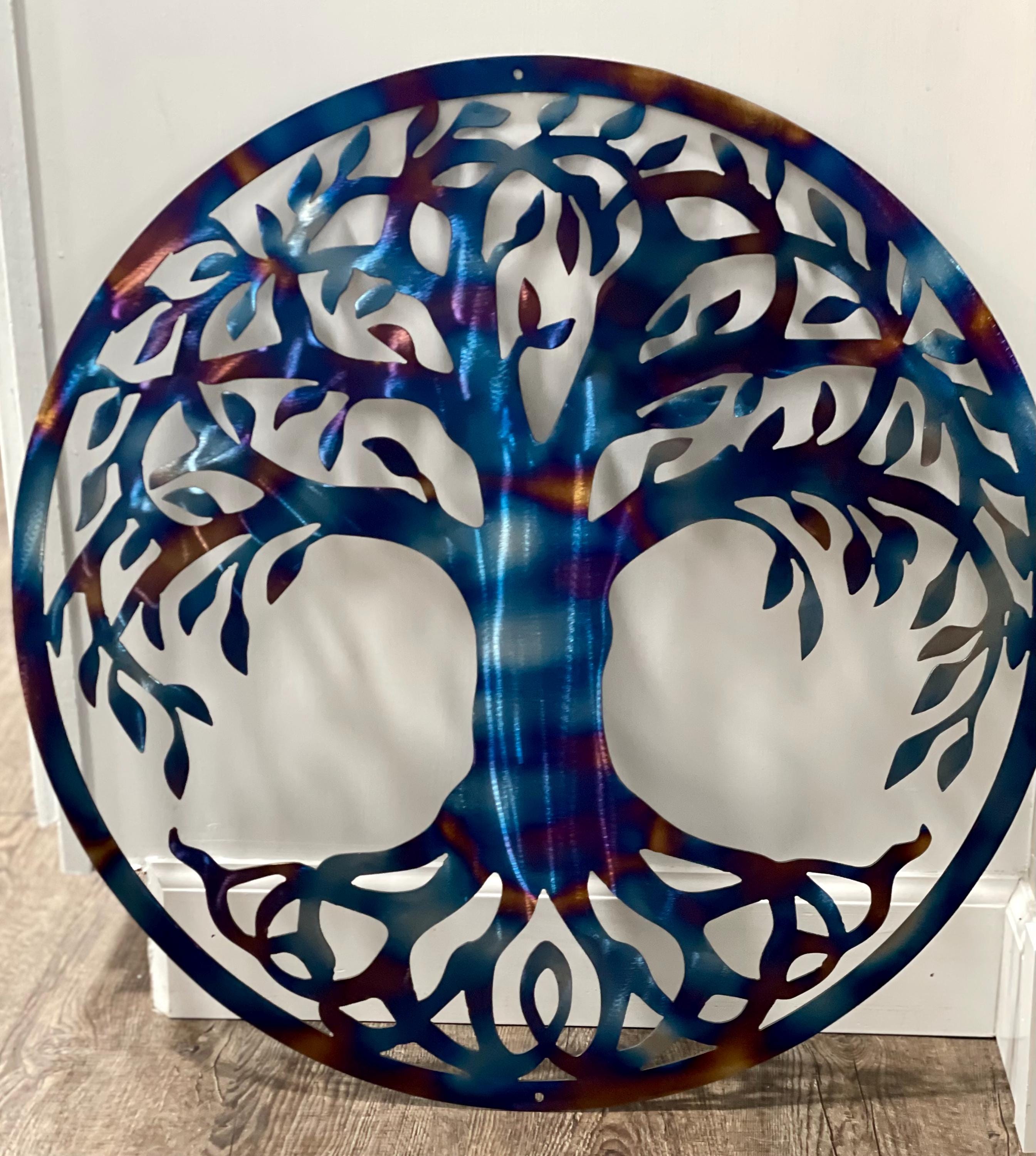 Today's SALE Item - 36" Celtic Tree of Life Metal Décor | Multiple Finishes | Indoor/Outdoor Use | Made in the USA