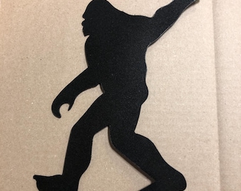 Bigfoot/Sasquatch Metal Garden Art, Metal Yard Art - 7 Designs - Garden Stake, Yard Decor - Powder Coated - UV Protected.