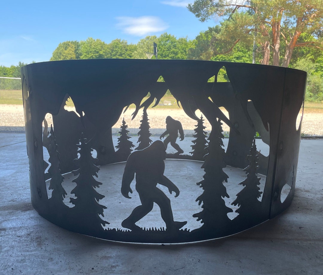Buy Wildlife Fire Ring Pit 4 Panel System Bolts Together 6 Designs 3 ...