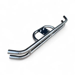 EZGO TXT Golf Cart Rear Bumper: Optional Hitch Receiver, Metal Accessory