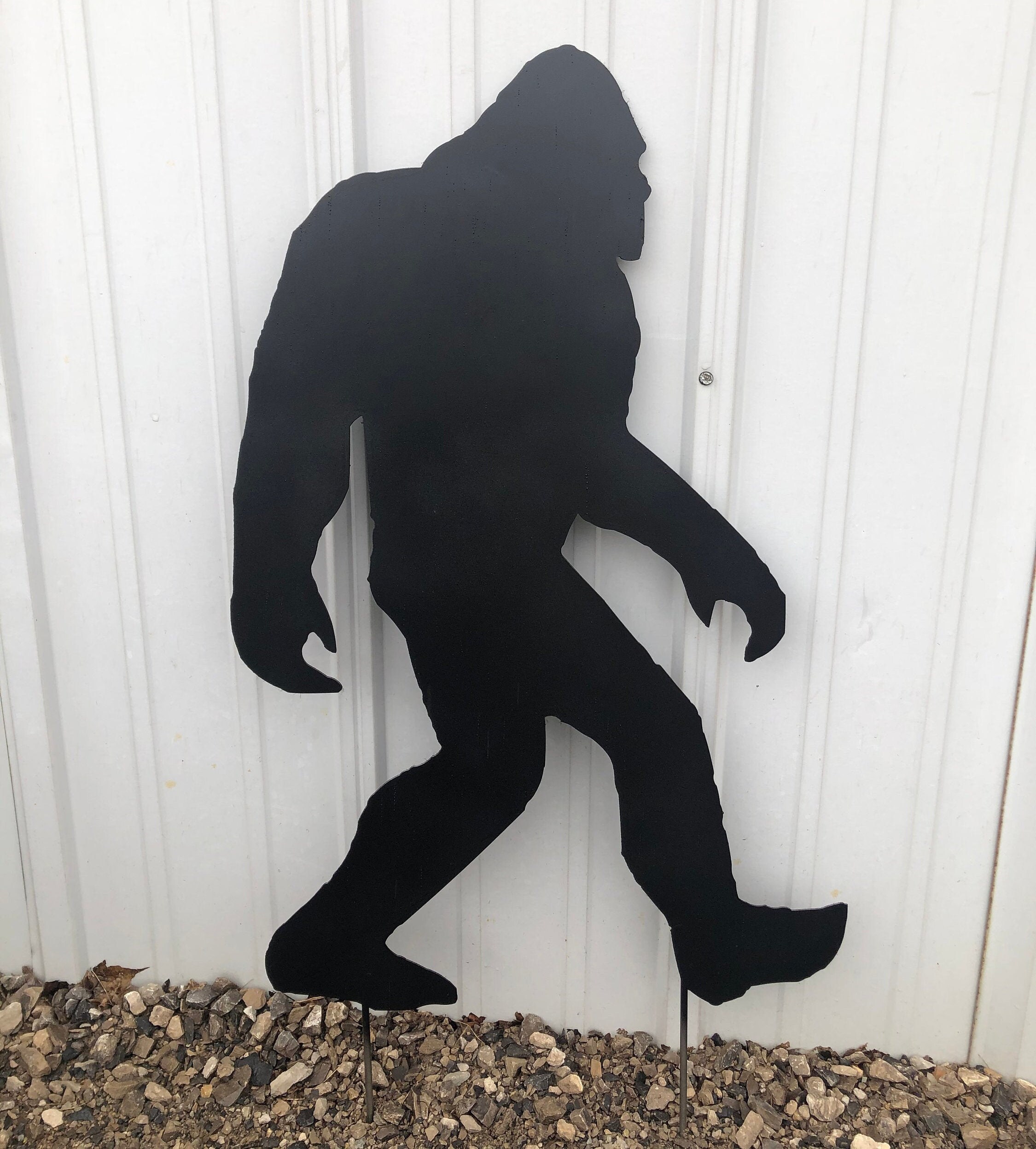 6 foot Bigfoot Metal Cutout Bolts together Ships in a box Etsy