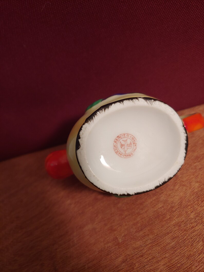 Hand Painted Made in Japan Colorful Duck Miniature Creamer Etsy