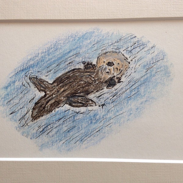 Sea Otter Pup sketch