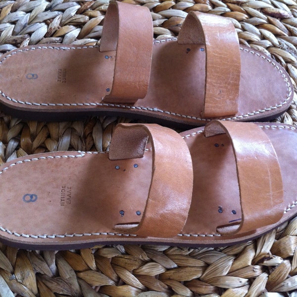 Authentic handmade, Greek leather sandals