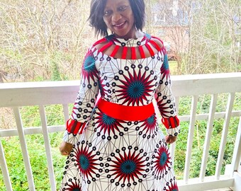 African Clothing for Women-African Clothing-Ankara Dress-African Print Dress-Women's Clothing-Ankara Clothing-African Fashion-African Fabric