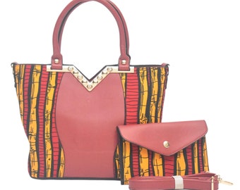 Gift for Her-African Bag,African Print Bag, African Print Bag, Ankara Bag, Ankara Bag, Ankara Purse, African Purse