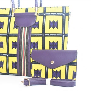 Gift for Her-African Bag,African Print Bag, African Print Bag, Ankara Bag, Ankara Bag, Ankara Purse, African Purse image 4