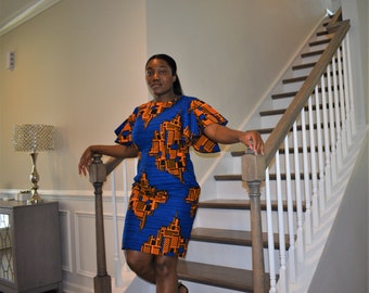 African Clothing for Women-African Clothing-Ankara Dress-African Print Dress-Women's Clothing-Ankara Clothing-African Fashion-African Fabric