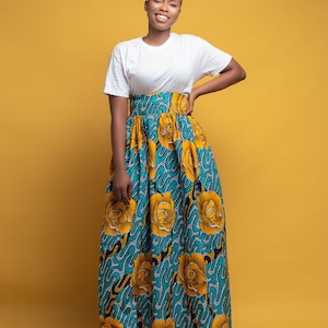 Women&#39;s Skirt,African Print Skirt-African Clothing-Ankara Clothing-Ankara Skirt-African Fashion-