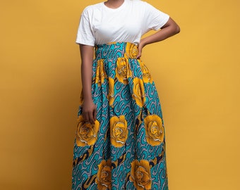 Women's Skirt,African Print Skirt-African Clothing-Ankara Clothing-Ankara Skirt-African Fashion-