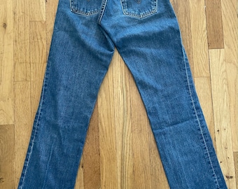 Levi’s vintage denim 90s American casual Size 29x31.5 Vintage Levi's 551ZXX Faded Blue Jeans Relaxed