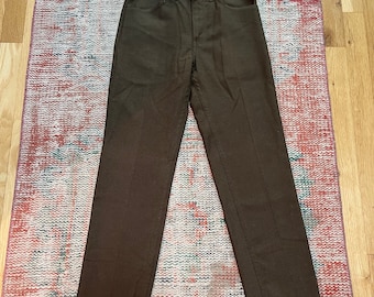 Vintage 60's Big E Levi's, Sta Prest, Purple, Bell Bottom