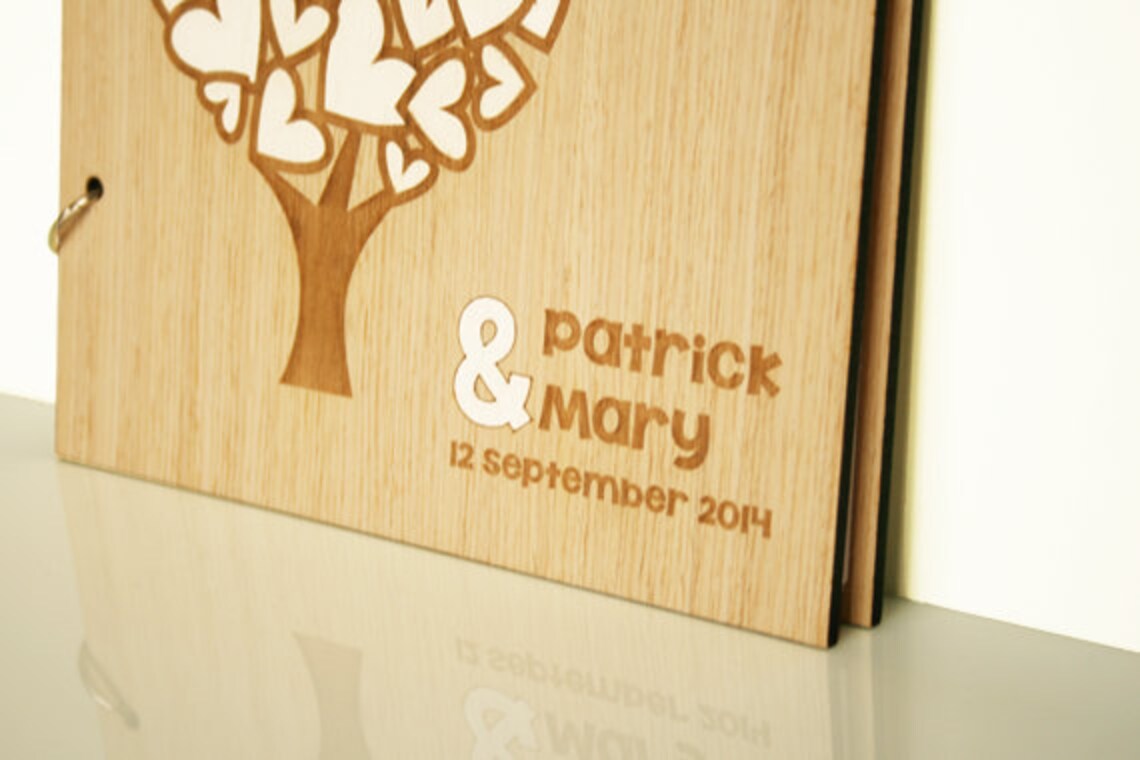 Custom Wedding Tree Guest Book Wedding Guest Book Ideas Etsy