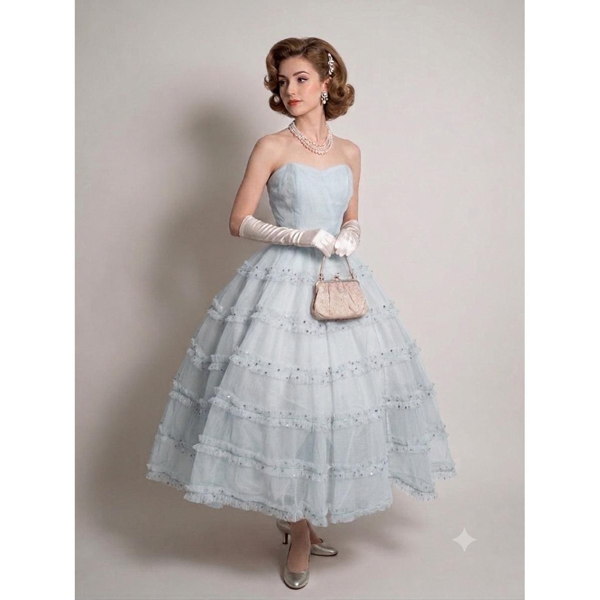 50s Bridesmaid Dress