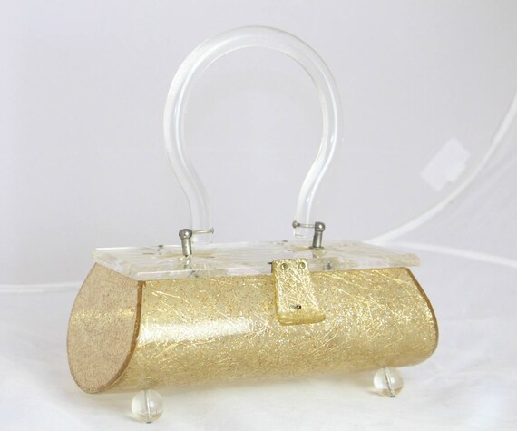 clear lucite handbags