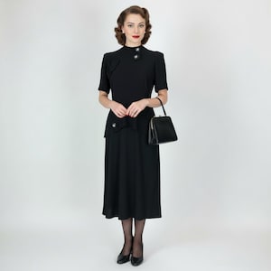 casual 1940s fashion women dresses 1940s Casual Womens Fashion